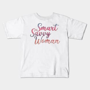 CJ Cregg  - Smart Savvy Woman Kids T-Shirt